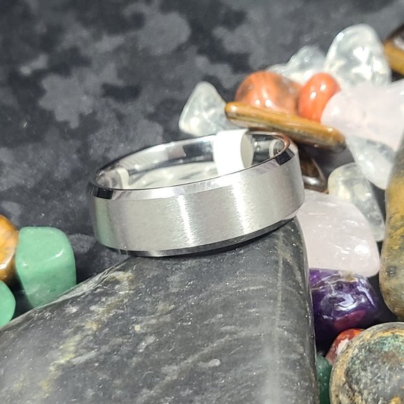 TUNGSTEN RING - Picture 1 of 4